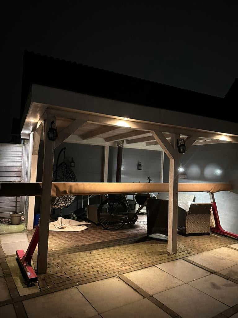 Turnbalk, Ophalen, Gebruikt, Bruin, Materiaal