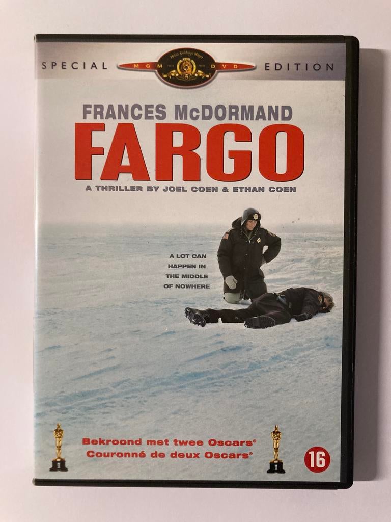 Fargo, 1996 / DVD / Special Edition / Ethan & Joel Coen, Vanaf 16 jaar, 1980 tot heden, Ophalen of Verzenden, Zo goed als nieuw