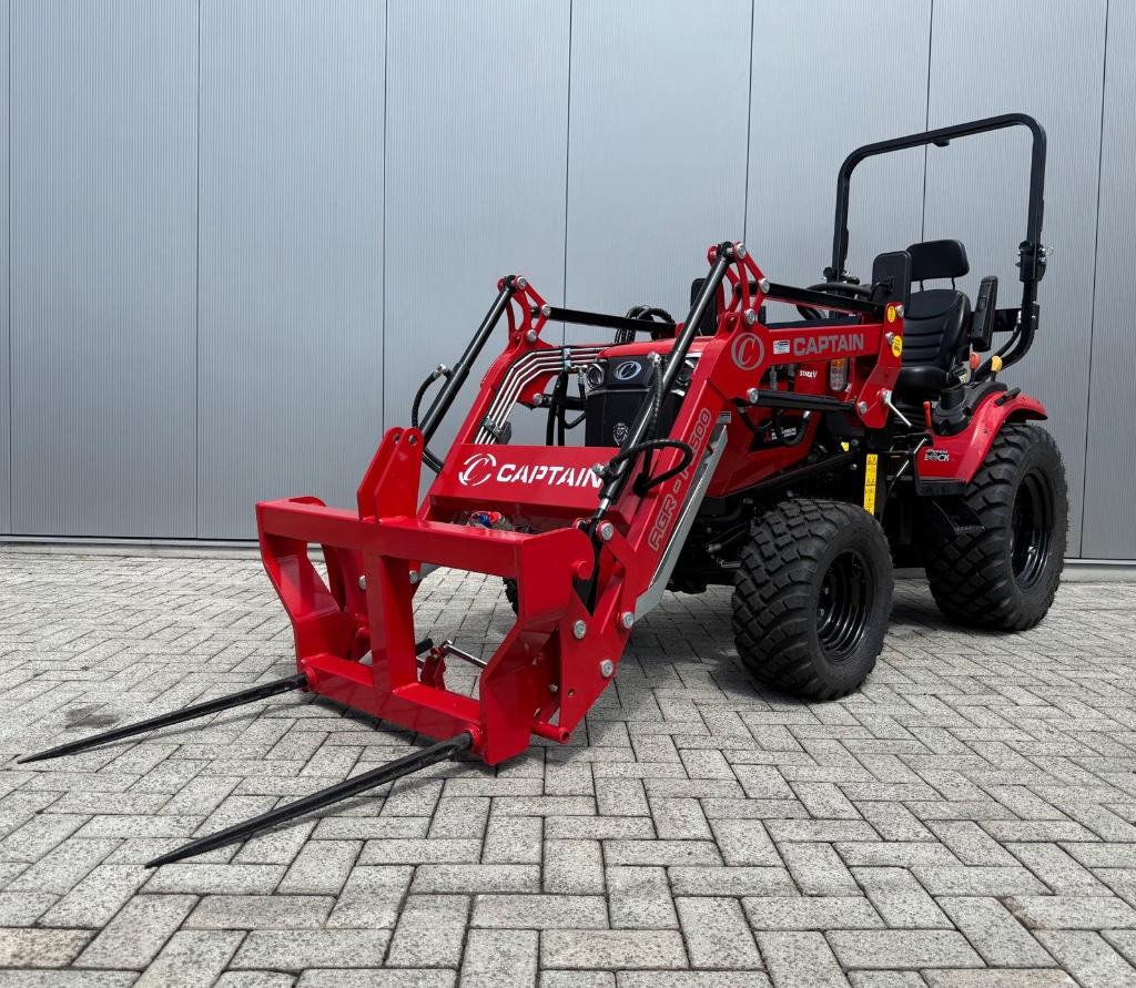 Captain 263 HST compact trekker met voorlader - 500kg heffen, Gebruikt, Tot 2500, Tot 80 Pk, Ophalen