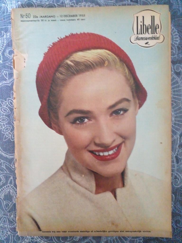 Libelle Damesblad - 1955, Boeken, Tijdschriften en Kranten, Ophalen of Verzenden, Gelezen, Damesbladen