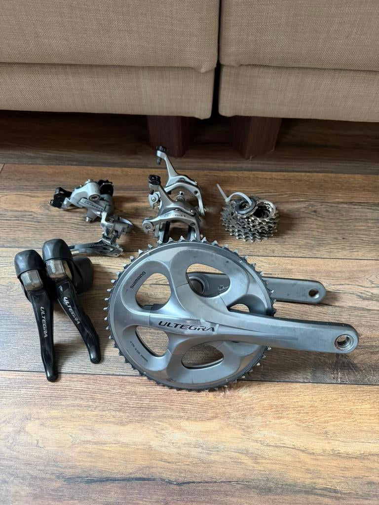 Shimano Ultegra 6700 groepset, Shimano, Racefiets, Ophalen of Verzenden, Zo goed als nieuw