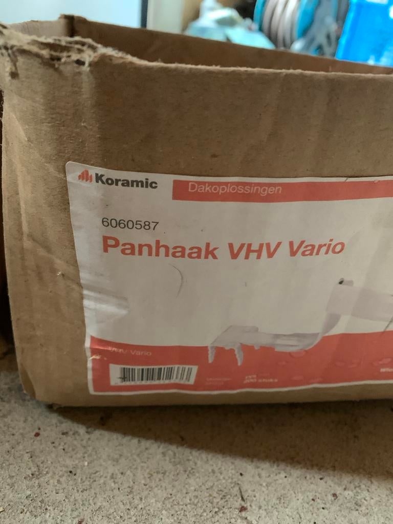 Vhv panhaken, Steen of Klei, Zwart, Ophalen of Verzenden, Minder dan 5 m²