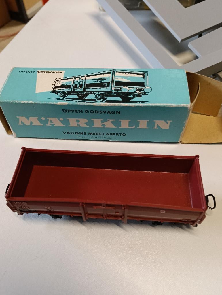 Marklin 4602 open goederenwagen, Wisselstroom, Gebruikt, Wagon, Ophalen of Verzenden