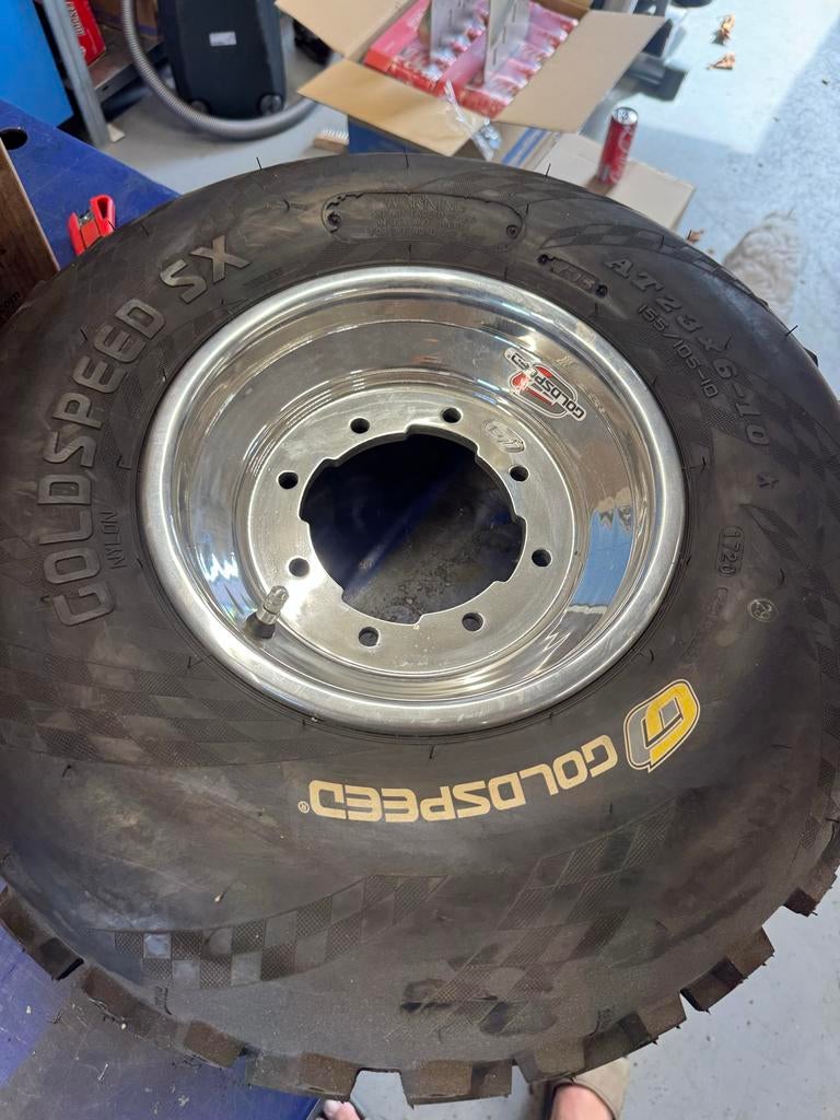 Goldspeed Quadbanden met Velgen nieuw - NIEUW, Overige, Banden en Velgen, Nieuw, Overige maten