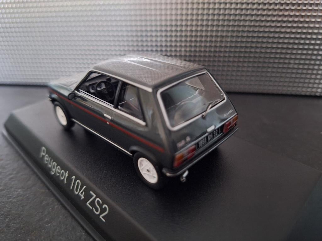 Peugeot 104 ZS2 1979 Schaal 1:43, Hobby en Vrije tijd, Modelauto's | 1:43, Auto, Norev, Ophalen of Verzenden, Norev