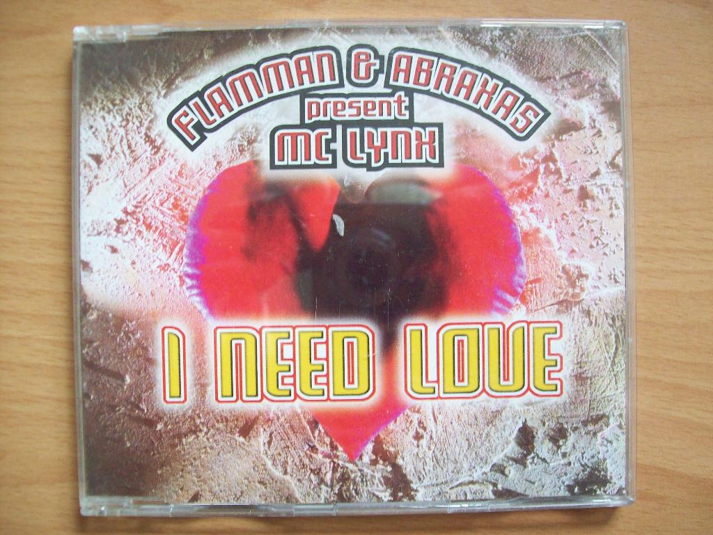 Flamman & Abraxas pr MC Lynx - I Need Love (5track) Hardcore, Ophalen of Verzenden, Zo goed als nieuw, Overige genres