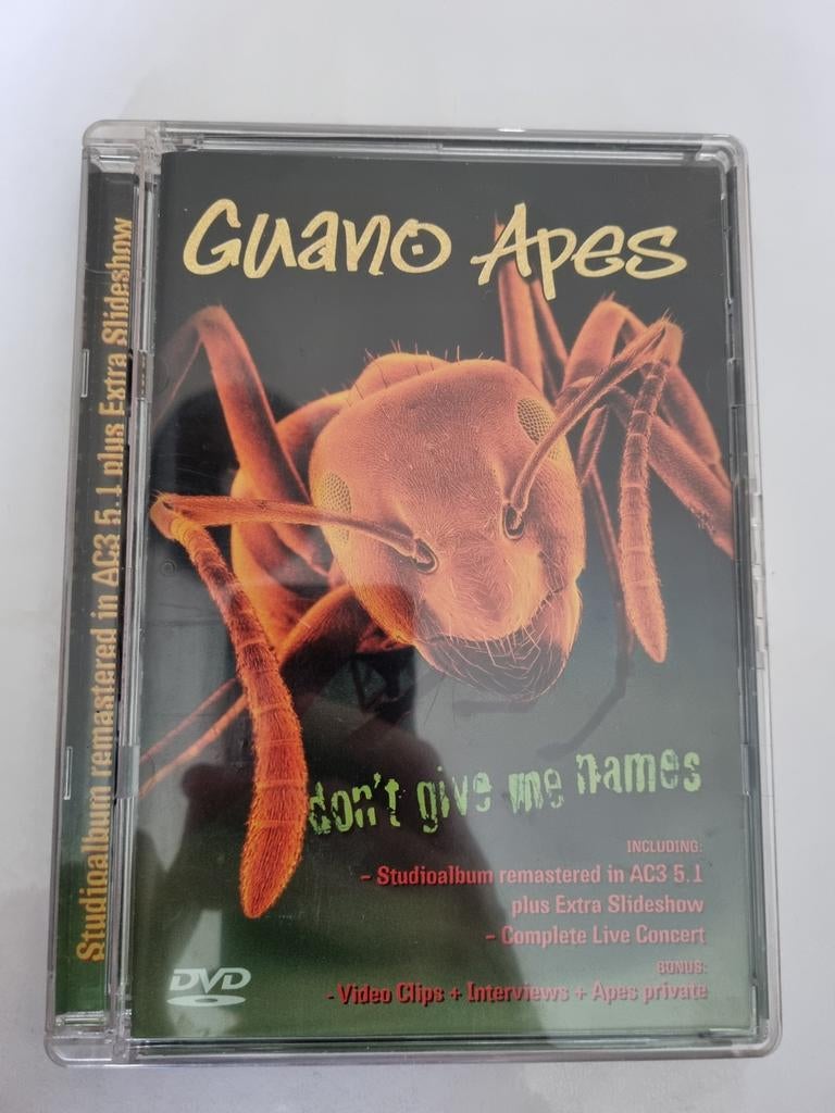 Guano Apes - Don't give me names. Muziekdvd, Alle leeftijden, Ophalen of Verzenden