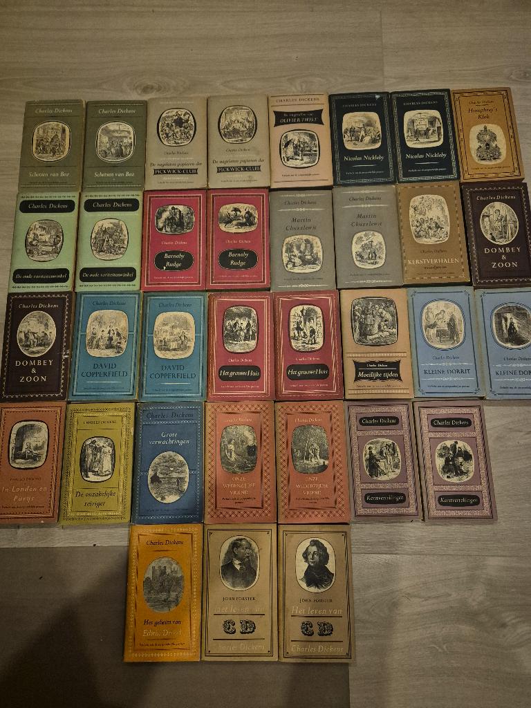 vintage Prisma Charles dickens compleet, Antiek en Kunst, Antiek | Boeken en Bijbels, Ophalen of Verzenden
