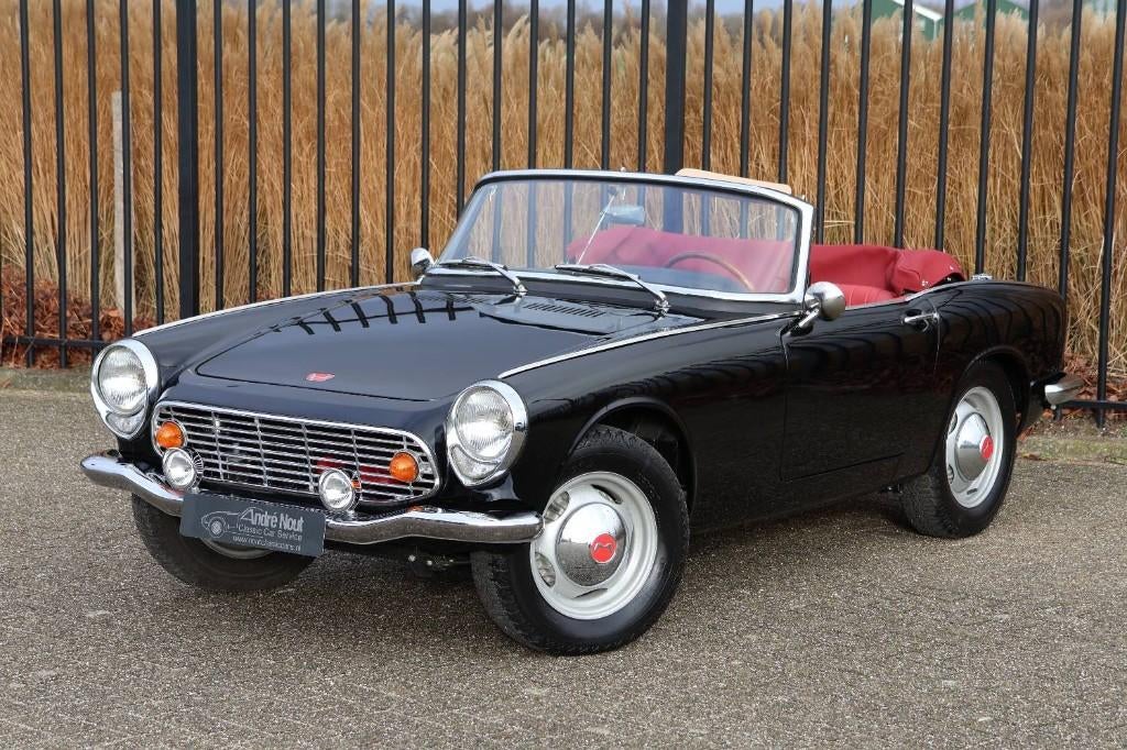 Honda S600 cabriolet, Auto's, Overige modellen, 4 cilinders, Cabriolet, Zwart