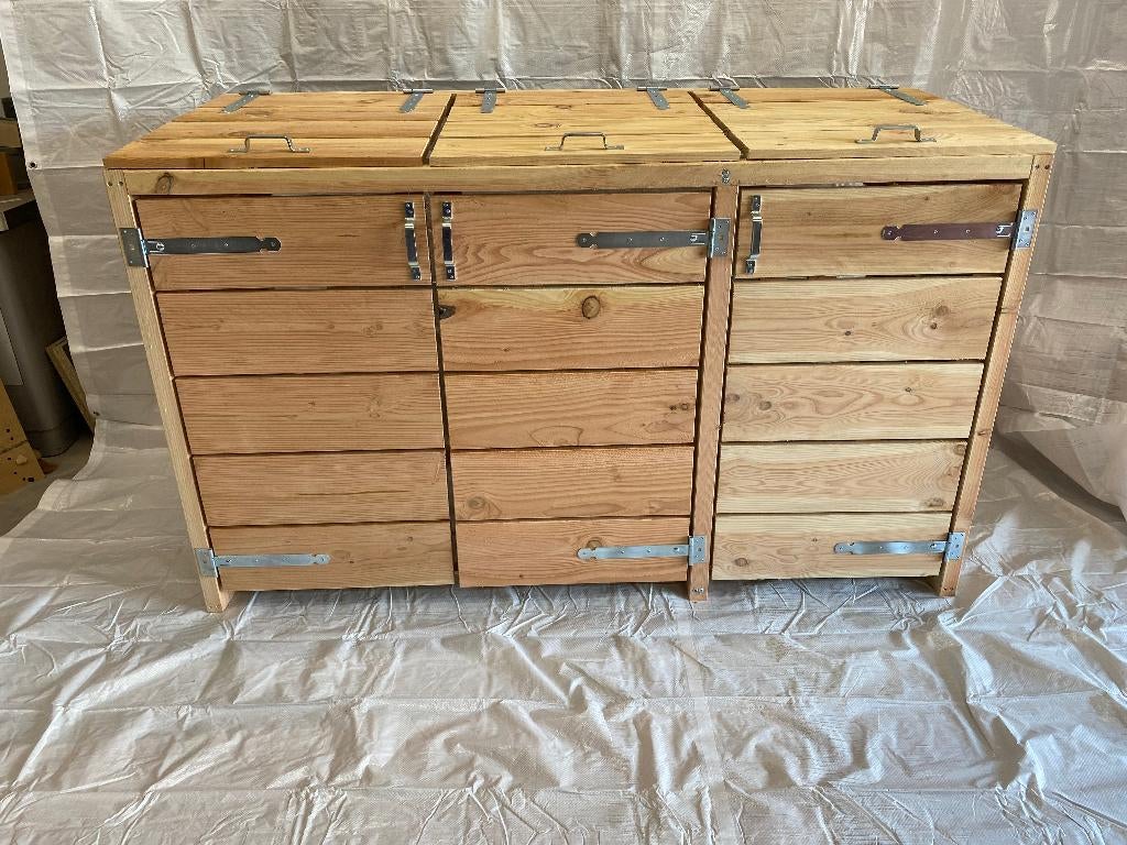 3 delige containerombouw Douglas hout ( op voorraad ), Tuin en Terras, Tuinmeubel-accessoires, Nieuw, Ophalen of Verzenden