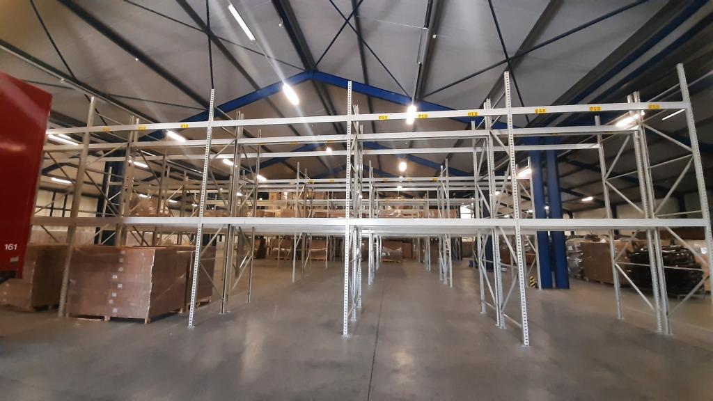 Vogelsang Palletstelling Liggers 300cm breed Stelling 3000kg, Ophalen of Verzenden, Gebruikt