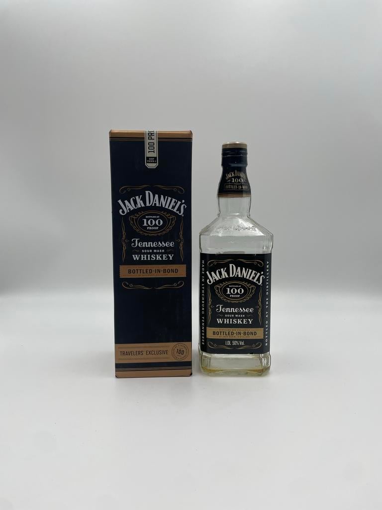 Jack Daniel's Bottled In Bond Leeg, Ophalen of Verzenden, Zo goed als nieuw, Verpakking