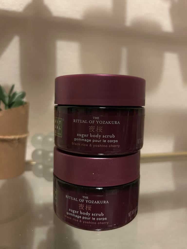 Rituals of yozakura set body scrub 2x, Ophalen of Verzenden, Nieuw