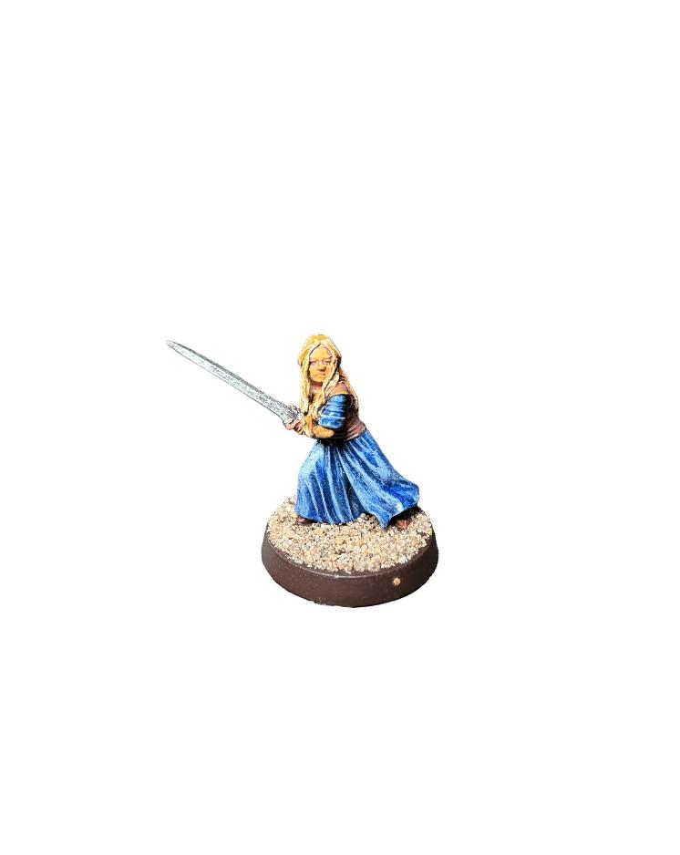 Warhammer Lord of the Rings MESBG Eowyn, Hobby en Vrije tijd, Wargaming, ., Zo goed als nieuw, ., .