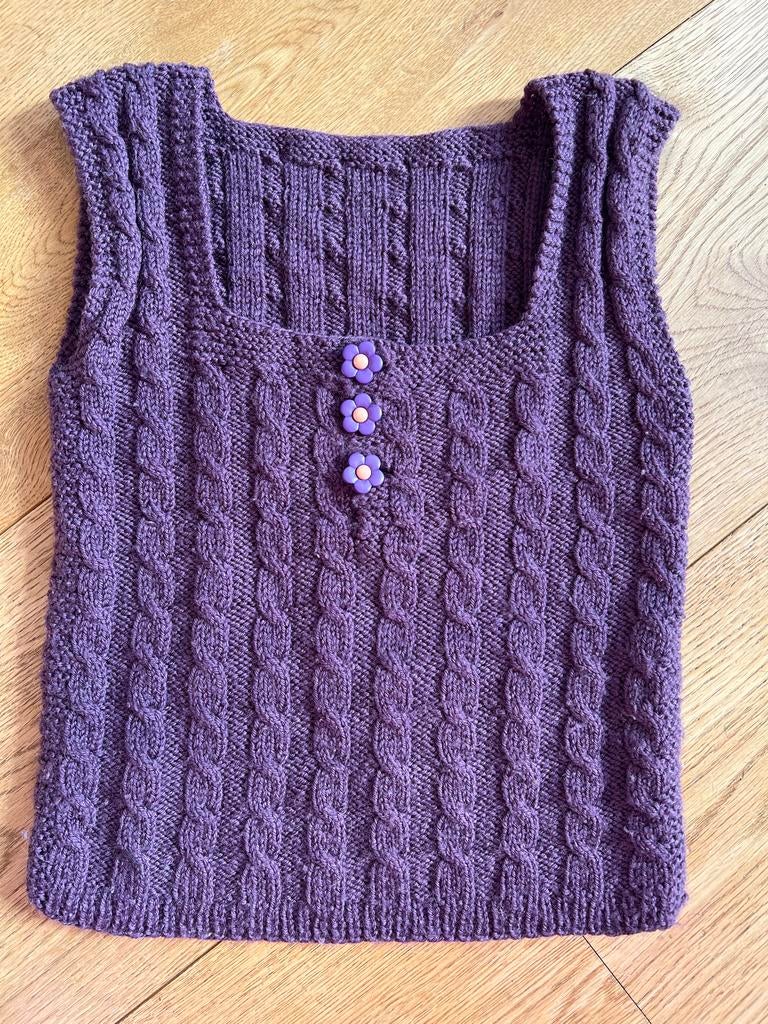 Wollen hemd maat 128, Ophalen of Verzenden, Zo goed als nieuw, Meisje, Trui of Vest