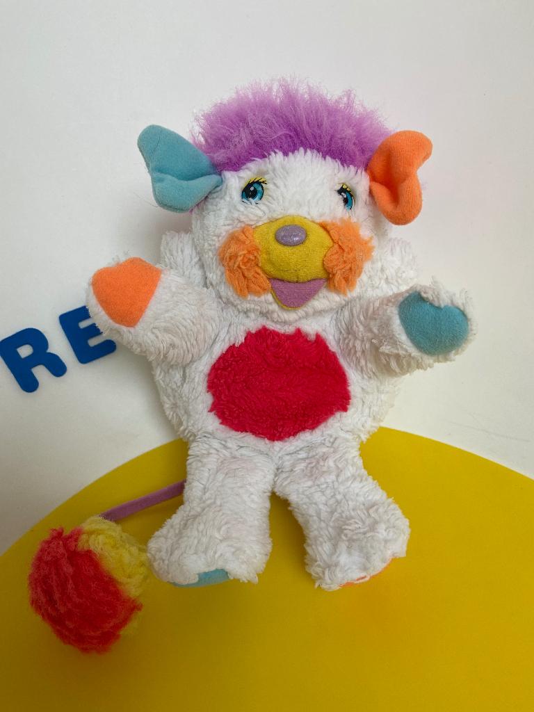 5003 popples wit klein formaat, Kinderen en Baby's, Speelgoed | Knuffels en Pluche, Ophalen of Verzenden, Gebruikt, Overige typen