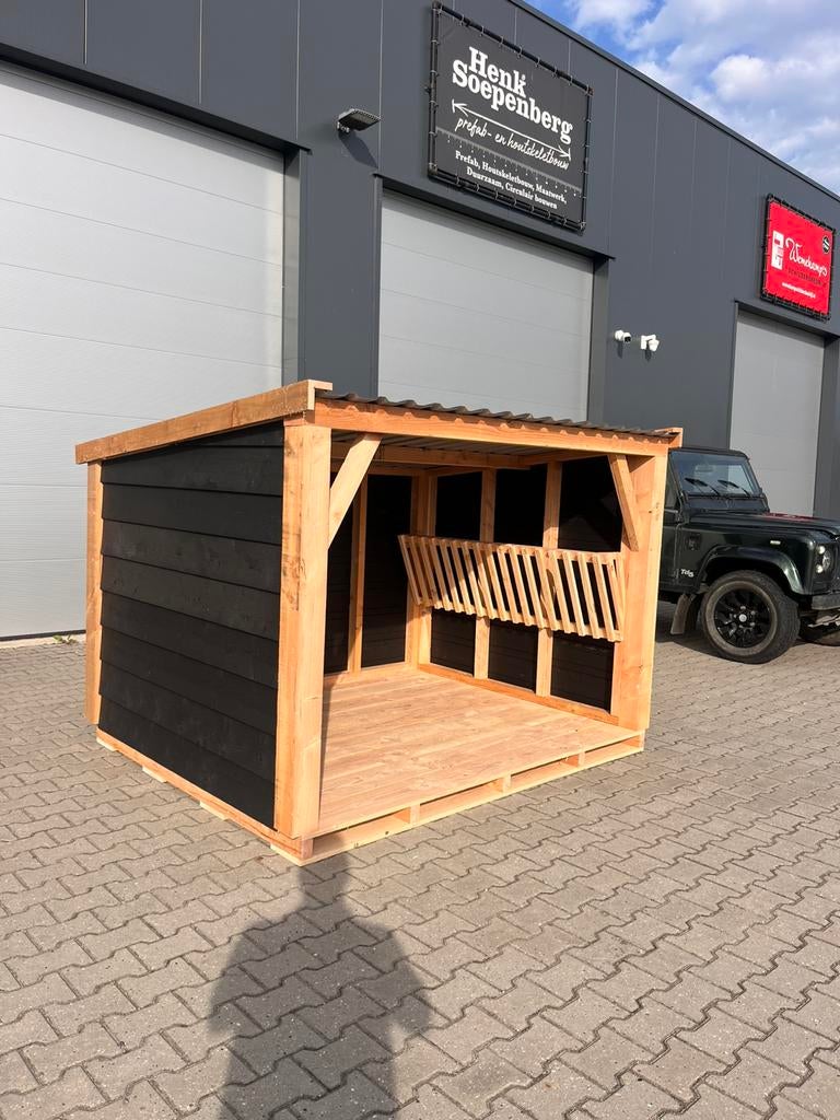 Mobiel schuilhok, Stalling