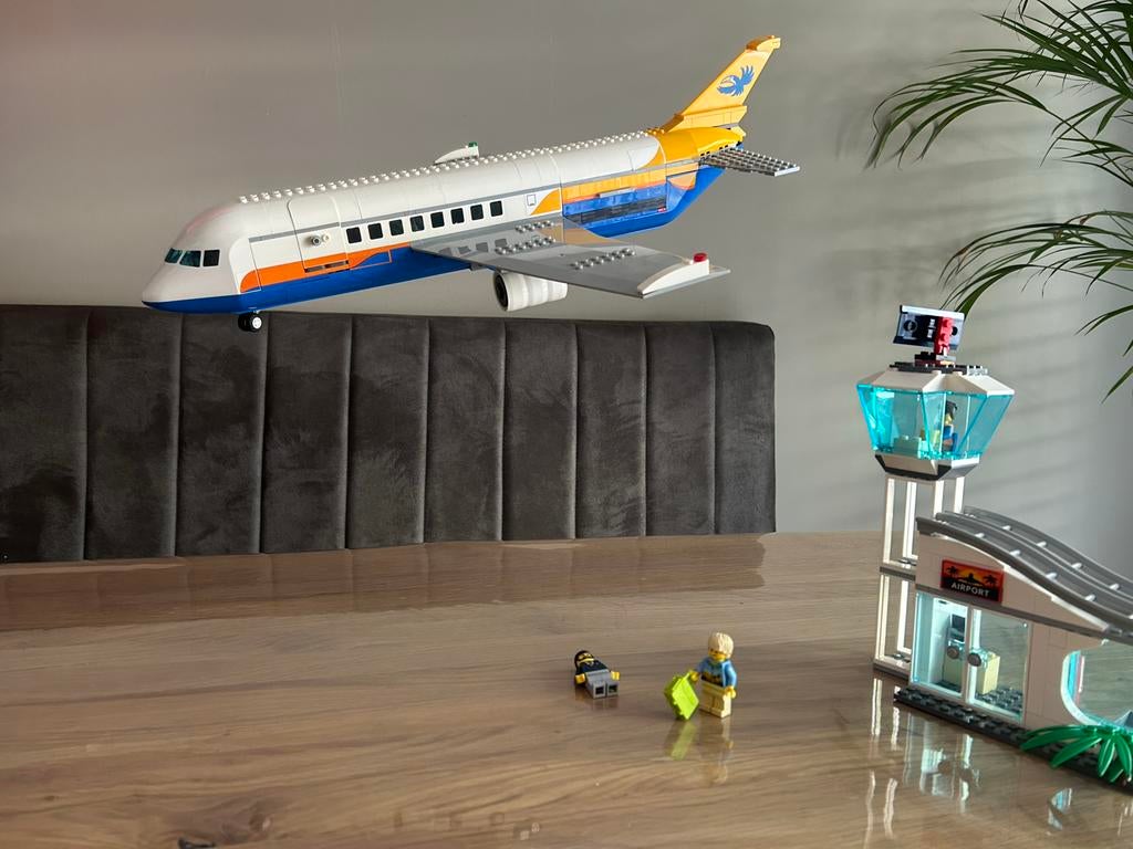 Lego Vliegtuig Set 60262 - Compleet!, Ophalen of Verzenden, Zo goed als nieuw, Complete set