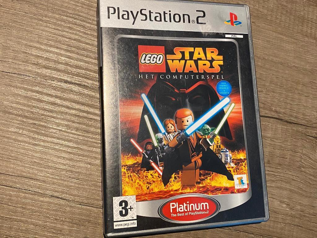 PS2 Playstation 2 game Lego Star Wars Het computerspel, 2 spelers, Zo goed als nieuw, Vanaf 3 jaar, Ophalen