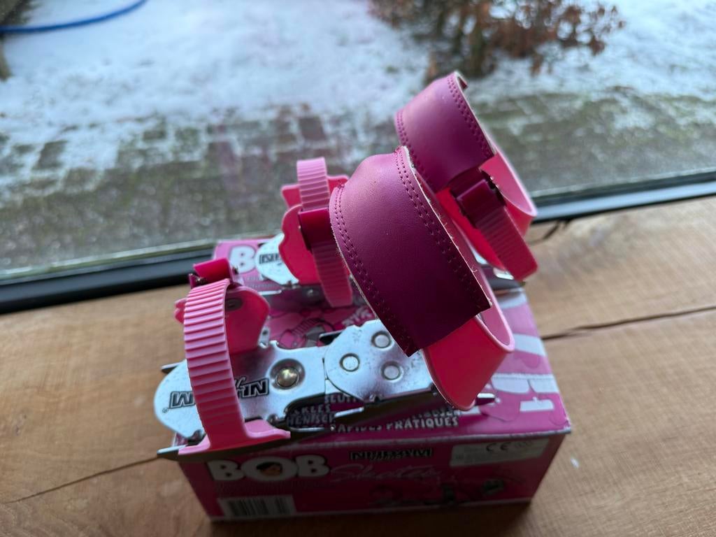 Nijdam Bob Glij-ijzers Schaatsen Maat 24-34, Ophalen of Verzenden, Gebruikt, Overige typen, Nijdam