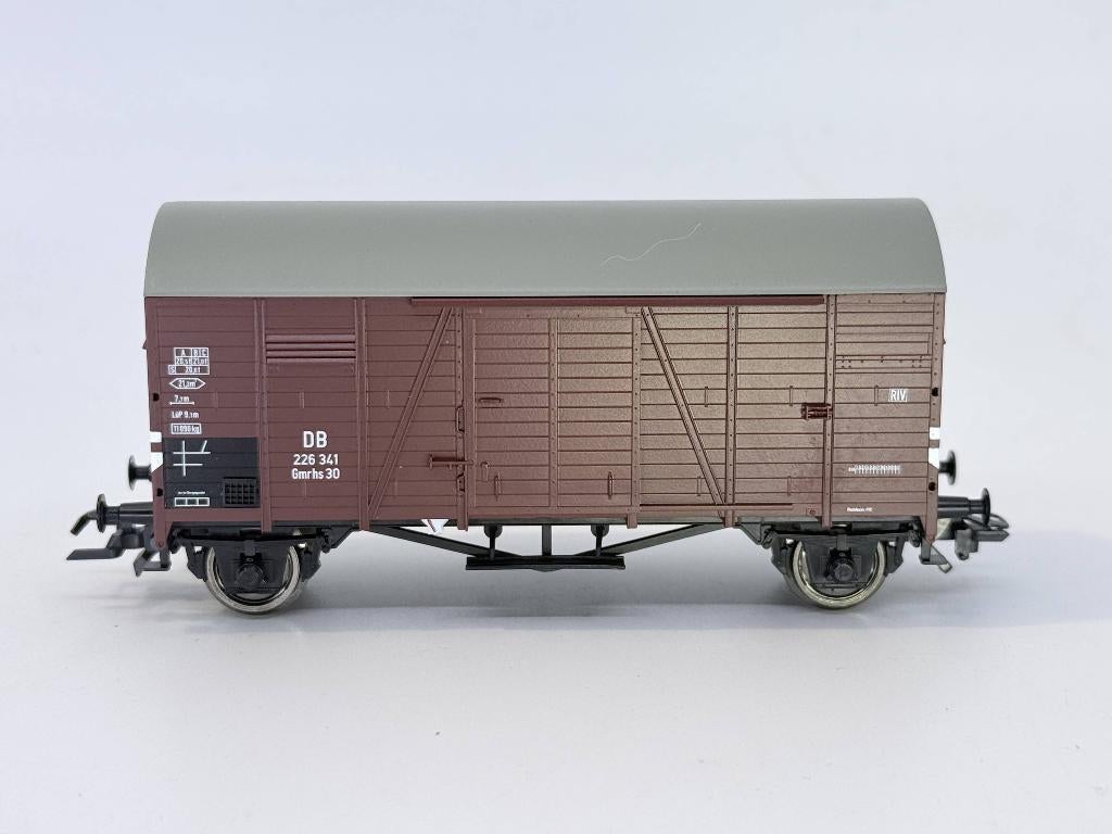 Roco 76320 - 2-assige gesloten goederenwagen, DB, Gelijkstroom, Ophalen of Verzenden, Roco, Roco