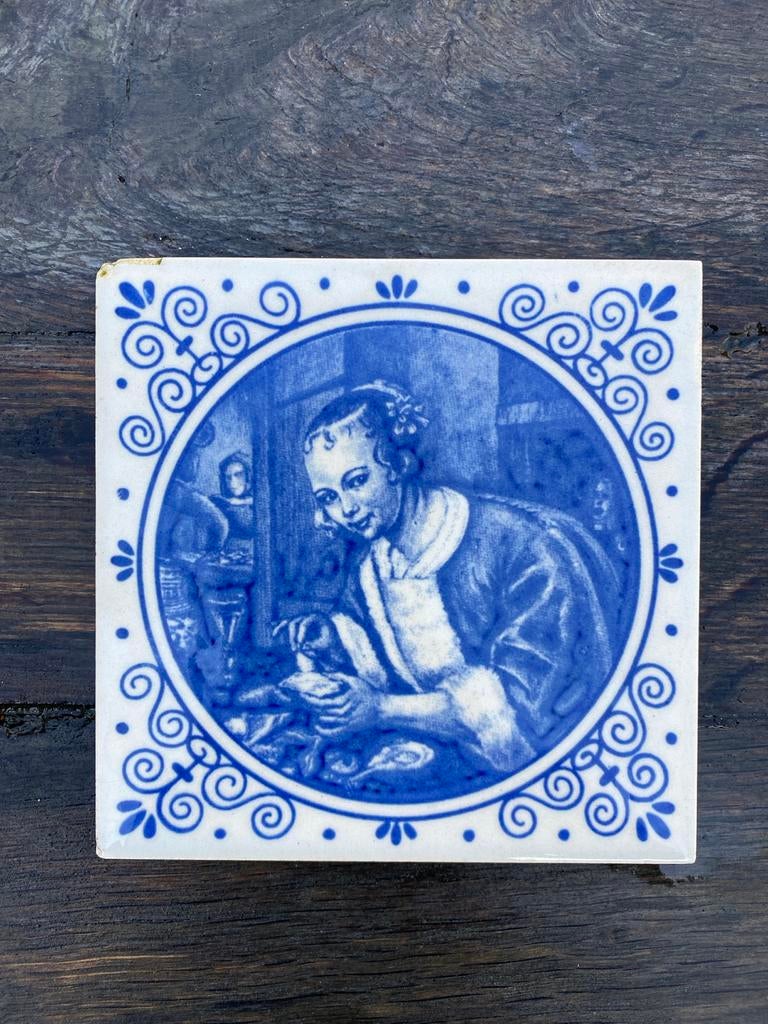 Delfts blauwe tegel, Antiek en Kunst, Ophalen of Verzenden
