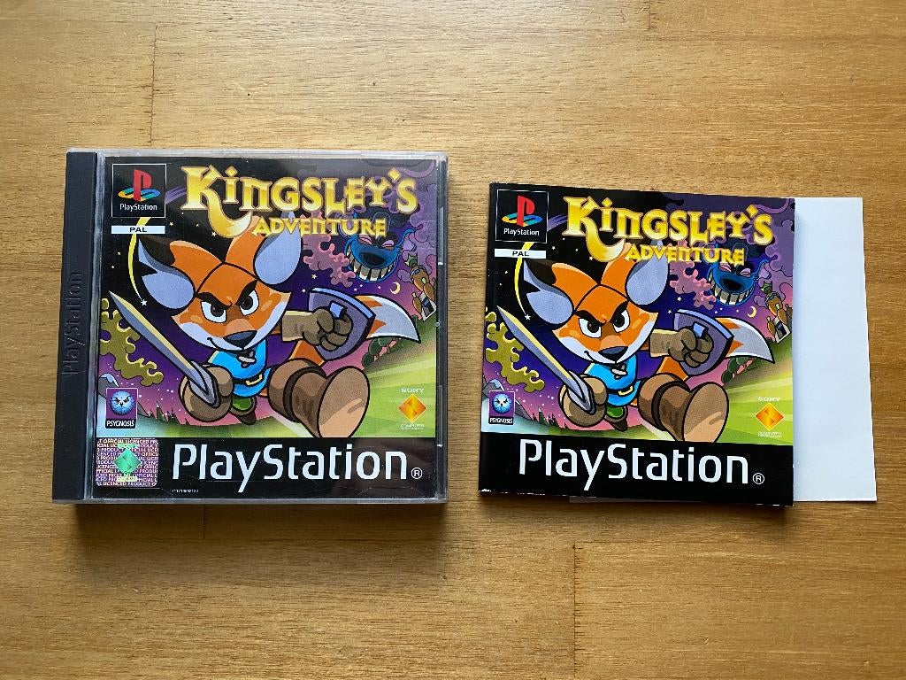 kingsley's adventure ps1, Spelcomputers en Games, 1 speler, Racen en Vliegen, Ophalen of Verzenden, Zo goed als nieuw