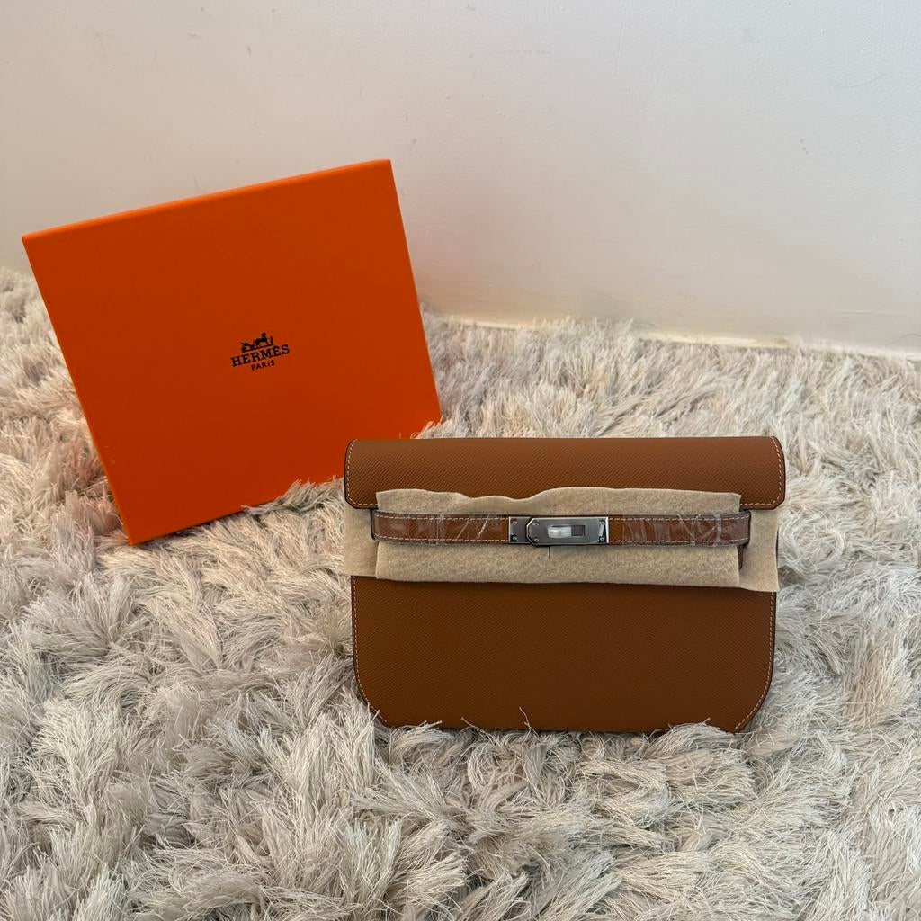 Hermes kelly depeches 25 epsom heren MEERDERE KLEUREN tas, Ophalen of Verzenden, Nieuw, Zwart, Leer