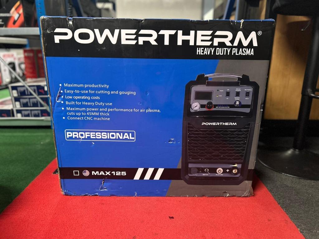 POWERTHERM MAX125 - PRO PLASMASNIJDER - NIEUW leverbaar, Ophalen of Verzenden, Nieuw, Minder dan 150 ampère, Overige typen