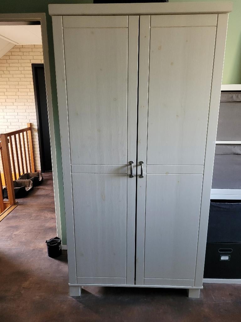 Kledingkast, Huis en Inrichting, Kasten | Kledingkasten, Ophalen, Met deur(en), Gebruikt, 50 tot 100 cm