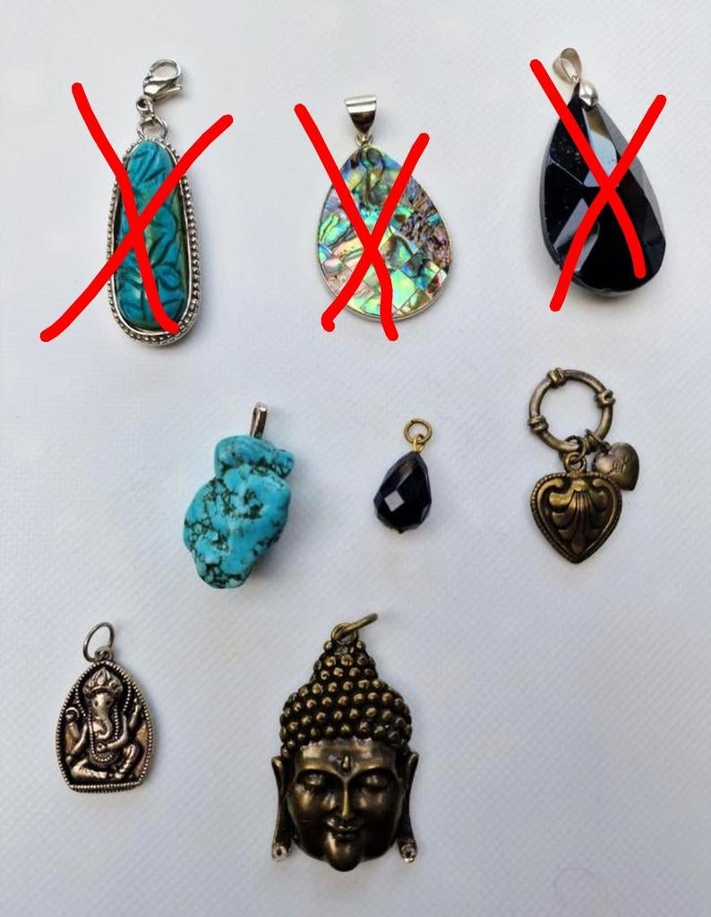 Diverse kettinghangers, Ophalen of Verzenden