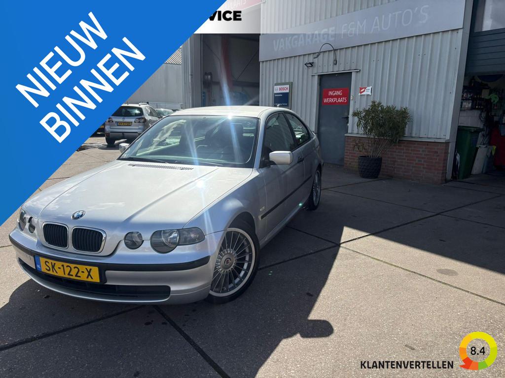 BMW 3-serie Compact 316ti Executive Stoelverwarming, pdc ach, 4 cilinders, 14 km/l, Handgeschakeld, 1275 kg