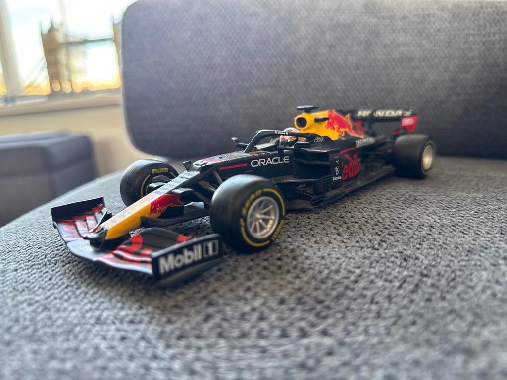 Red Bull Racing F1 modelauto Max Verstappen, Ophalen of Verzenden, Gebruikt, Auto, Overige merken