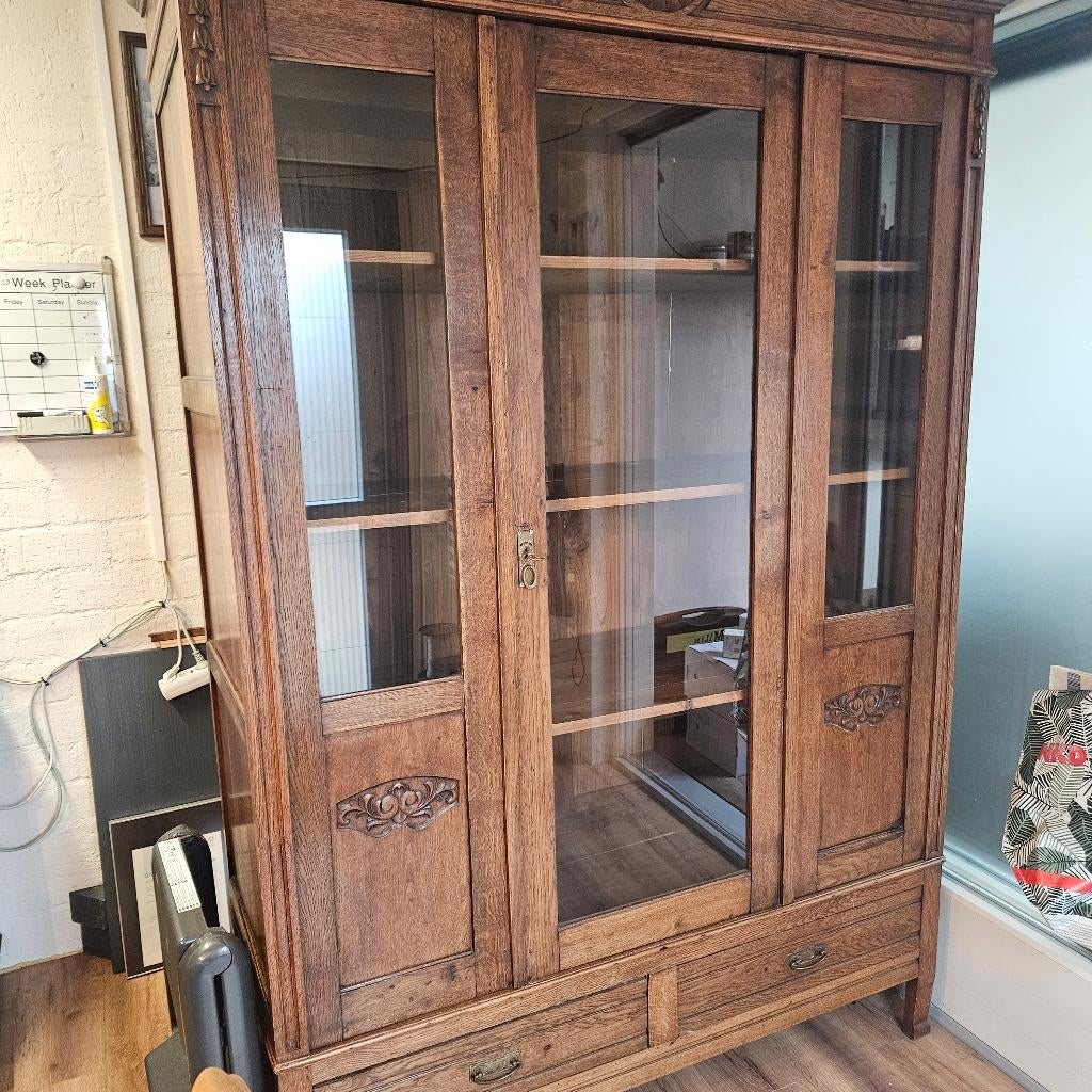 antieke kast, Antiek en Kunst, Antiek | Meubels | Kasten, Ophalen