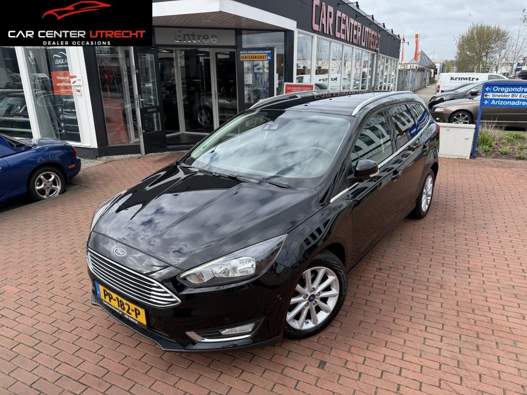 Ford FOCUS Wagon 1.0 Titanium | €250,- KORTING PAASACTIE |, 125 pk, Gebruikt, Euro 6, Zwart