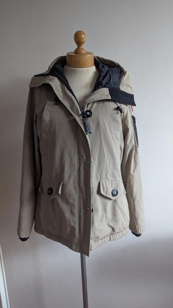 Beige Canada goose  parka maat l/ g, Ophalen of Verzenden, Zo goed als nieuw, Zwart