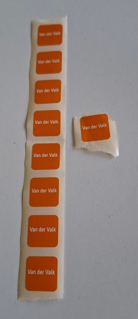 Te koop: 9 Jumbo van der Valk zegels, Ophalen of Verzenden, Winkel, Super of Benzinepomp, Zegels, Bonnen of Punten