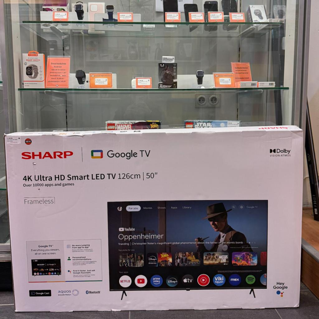 Sharp Aquos 50HL4265e | Nieuw in doos, Sharp, Zo goed als nieuw, https://global.sharp/contact/, 1 Takumi-cho, Sakai-ku, Sakai City, Osaka 590-8522, Japan