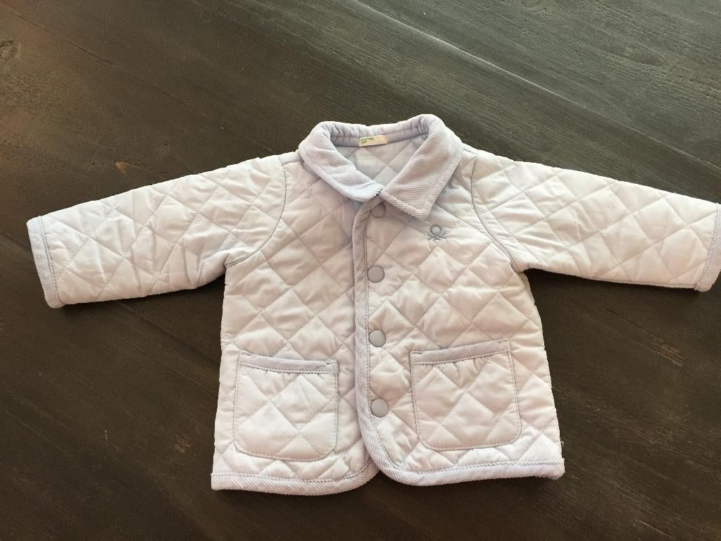 Jasje baby Benetton maat 62, Ophalen, Jongetje of Meisje, Zo goed als nieuw, Jasje