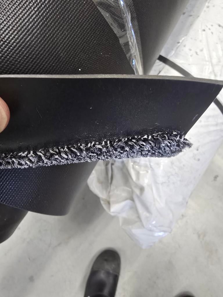 MEGA AANBIEDING: Antraciet Schoonloopmat 125cm breed, 100 tot 150 cm, Rond, Ophalen of Verzenden, Nieuw