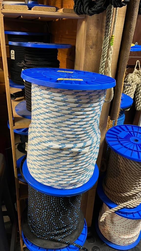 Rol 180 meter 10 mm dik polyester touw, Ophalen of Verzenden, Nieuw, Lijn of Blok