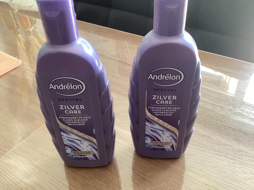 Andrelon zilver care, twee flacons., Ophalen, Nieuw, Shampoo of Conditioner