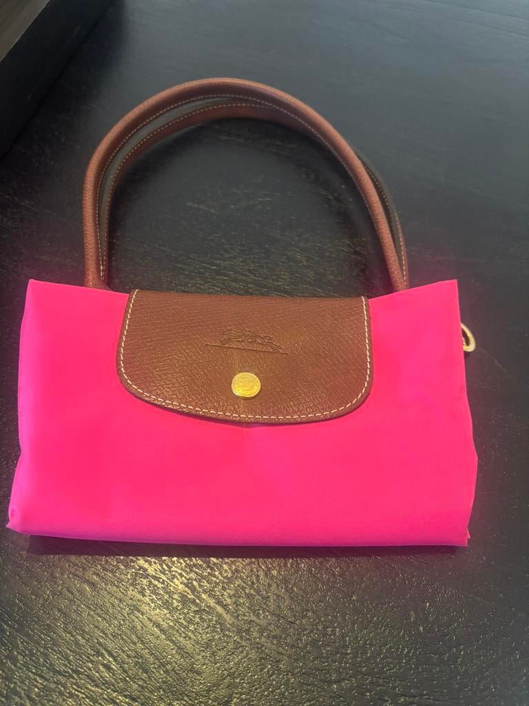 Longchamp tas, Ophalen of Verzenden, Zo goed als nieuw, Roze, Handtas