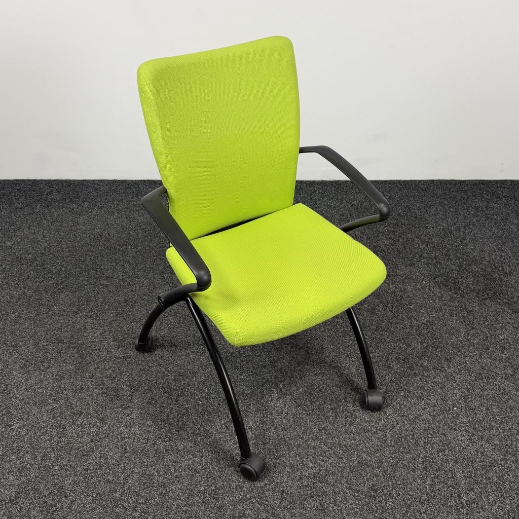 Comforto X99 Inklapbare Vergaderstoel - Groen 26090, Ophalen, Gebruikt, Overige kleuren, Eén