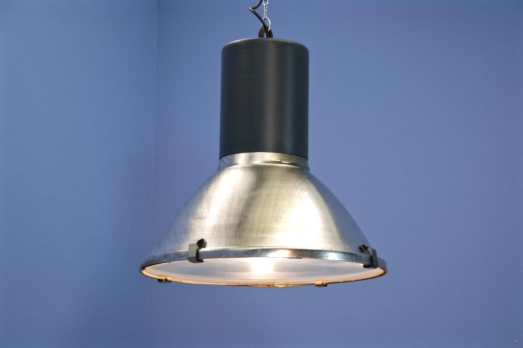 fabriekslamp industrielamp oude industriele fabriekslampen, Ophalen of Verzenden, Gebruikt, Minder dan 50 cm