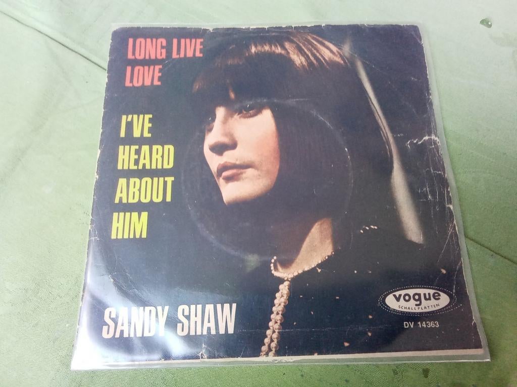 Sandy Shaw.        Long live love, Gebruikt, Verzenden, 7 inch, Single