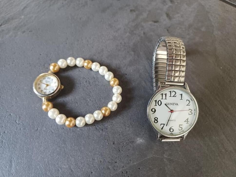 2 dames horloges, Sieraden, Tassen en Uiterlijk, Armbanden, Ophalen of Verzenden, Gebruikt