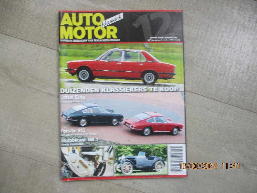 Auto Motor Klassiek +/- 2004   --- 6 stuks SALE !!, Ophalen of Verzenden, Zo goed als nieuw, Algemeen