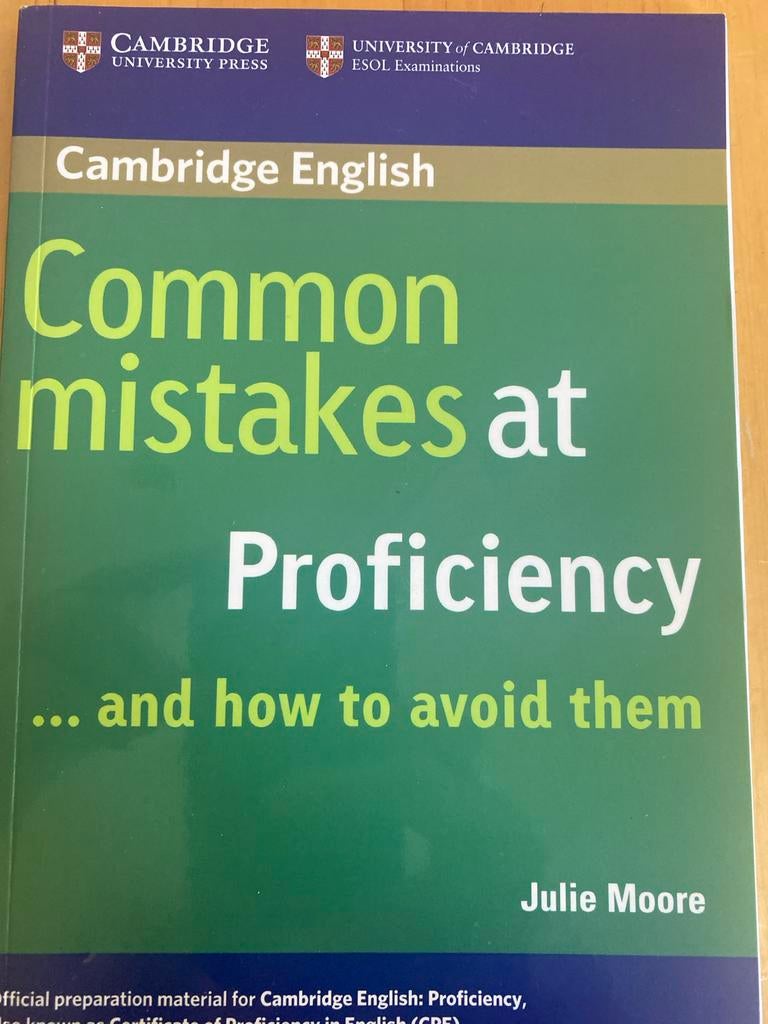 Cambridge English: Common Mistakes at Proficiency, Boeken, Ophalen of Verzenden, Zo goed als nieuw, Non-fictie