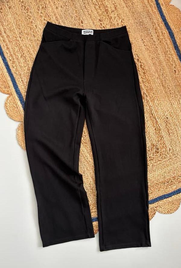 Monique van Heist Sailor Stretch Broek Zwart Maat L, Zwart, Maat 42/44 (L), Ophalen of Verzenden, Lang